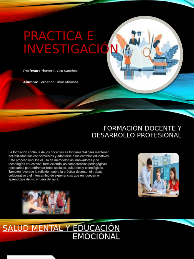 Formación Docente y Educación Inclusiva | PDF | Enseñando | Salud mental