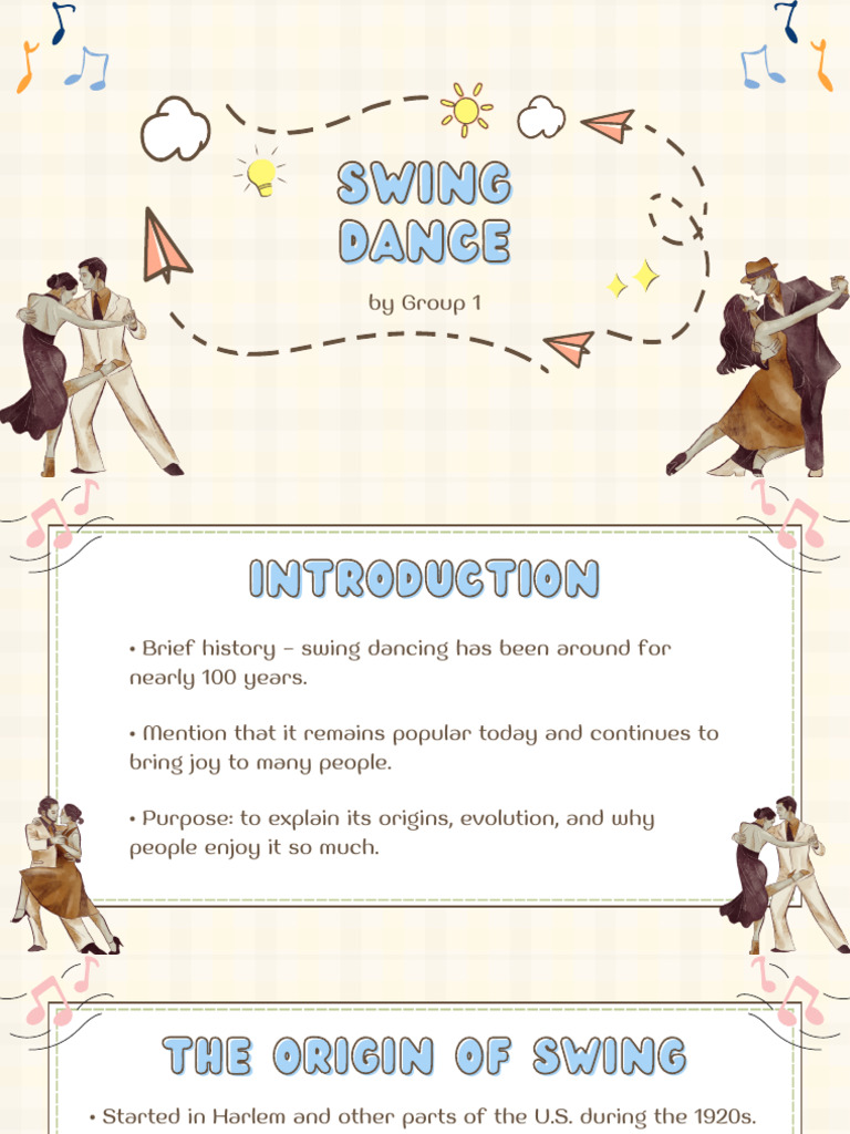 History and Appeal of Swing Dancing | PDF