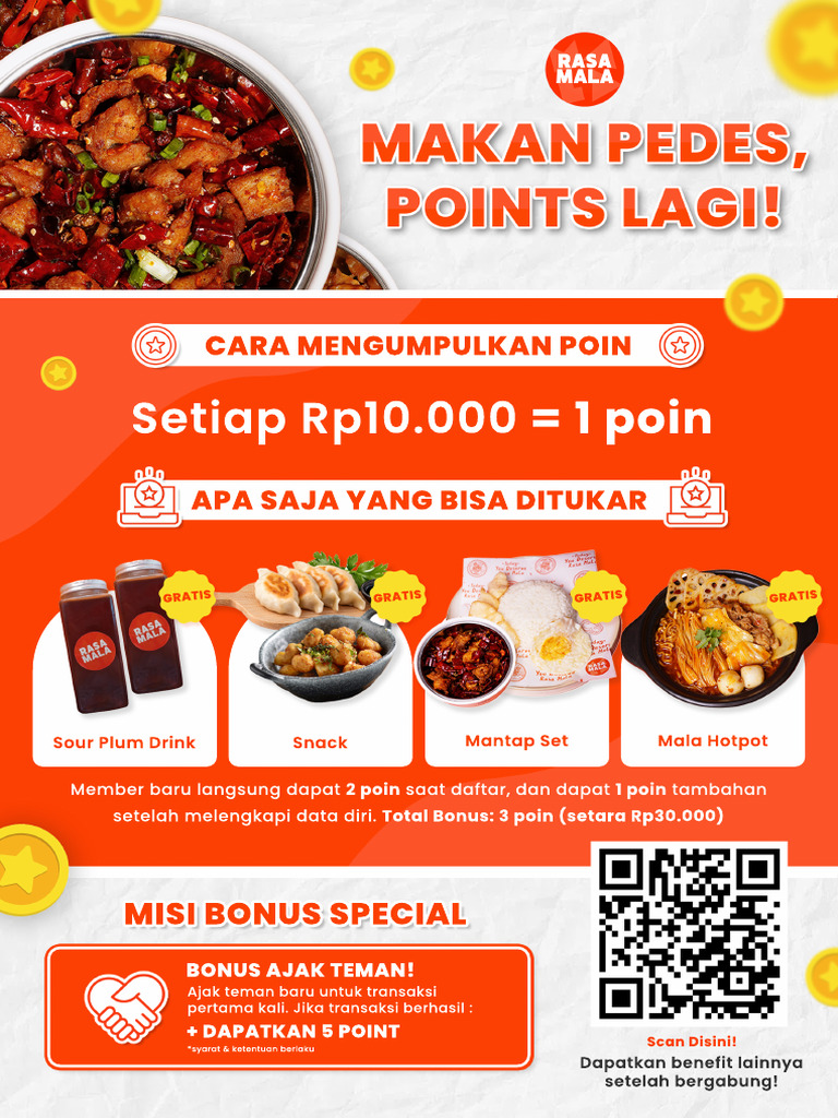 A4 Poster Rasa Mala Poin | PDF