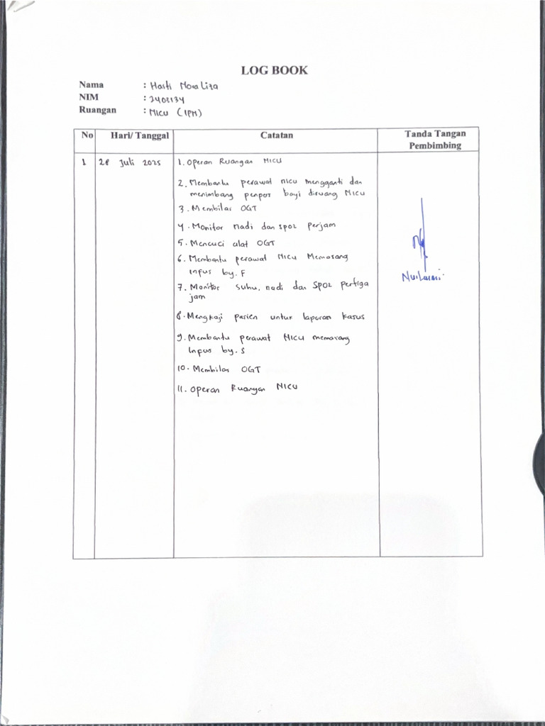 Log Book | PDF