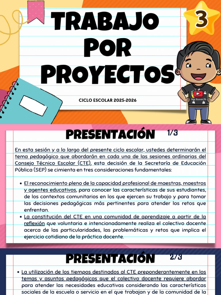 Trabajo por Proyectos en Educación 2025-2026 | PDF | Enseñando ...