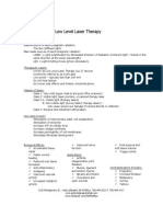 PMSRC - Low Level Laser Therapy