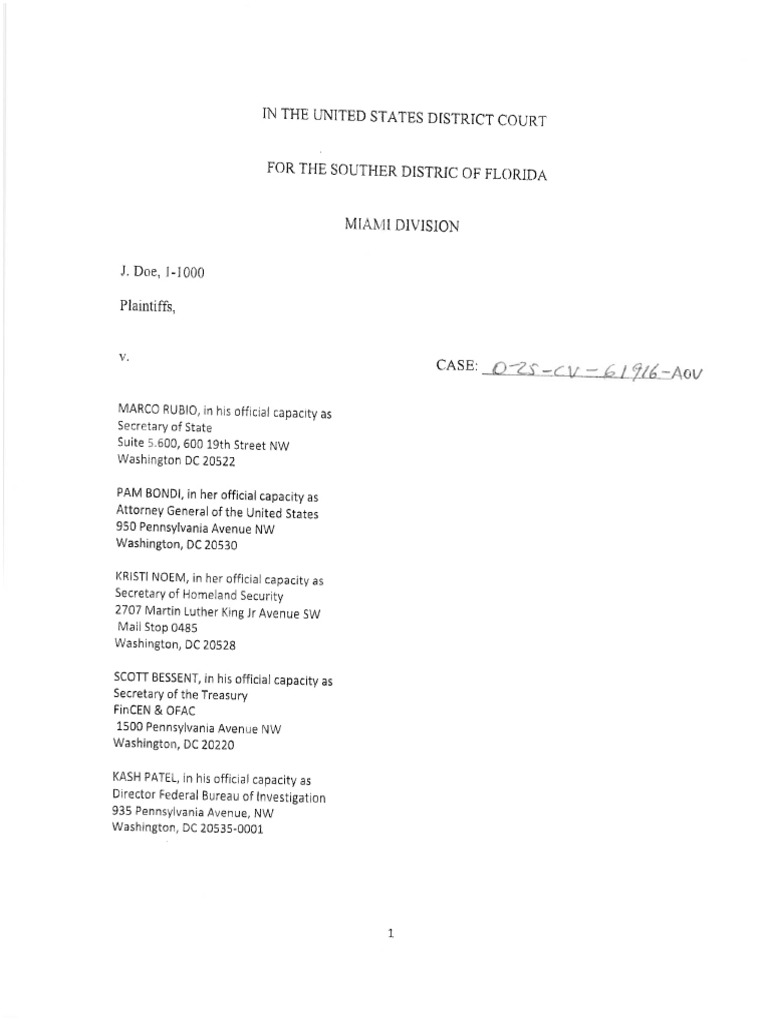 Lawsuit Blackline | PDF