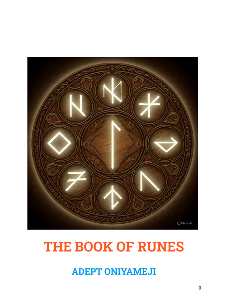 The Power and Mystery of Runes PDF Runes