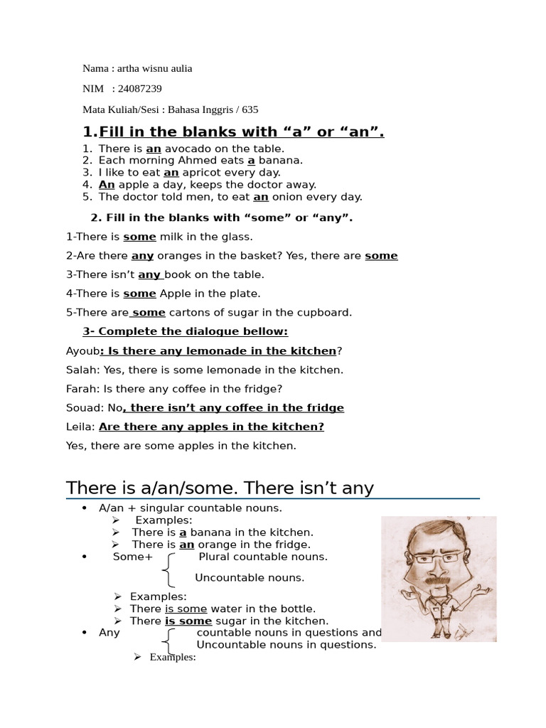 English Grammar: Articles and Quantifiers | PDF