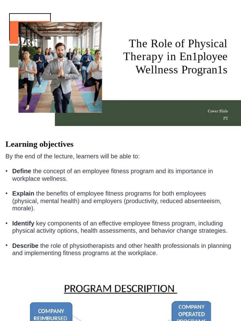 Physical Therapy in Employee Wellness | PDF | Physical Therapy ...