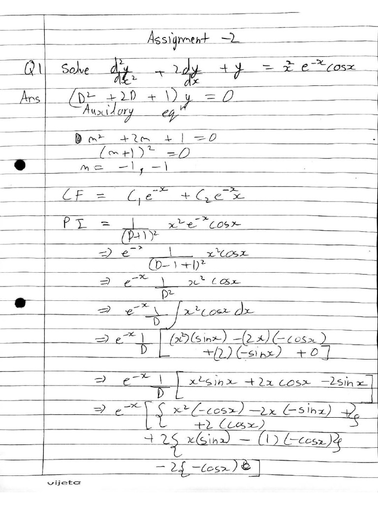 AM Assignment 02 Rishav | PDF