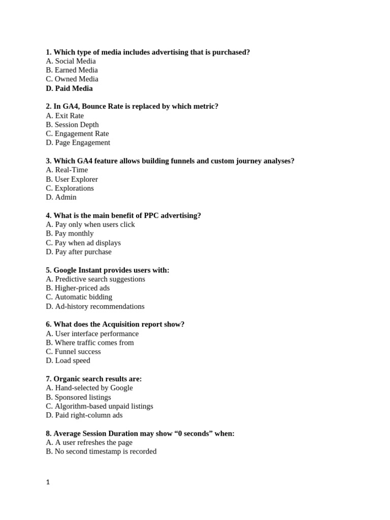 Quiz DMK03 Nov242025 No Answers Set 2 | PDF | Search Engine ...