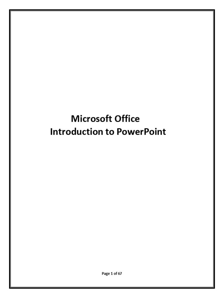 Ms Power Point Notes-1-35 | PDF | Page Layout | Microsoft Power Point