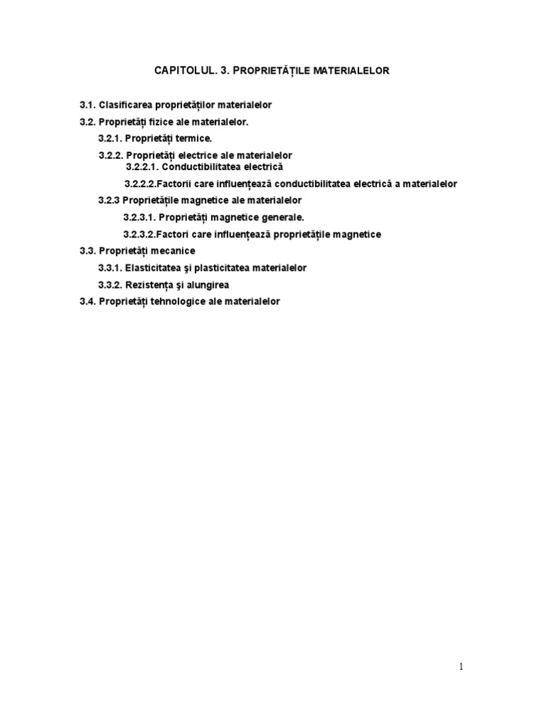 Cap.3 Proprietati | PDF