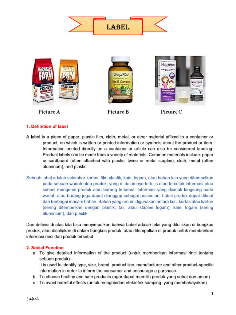 Label | PDF