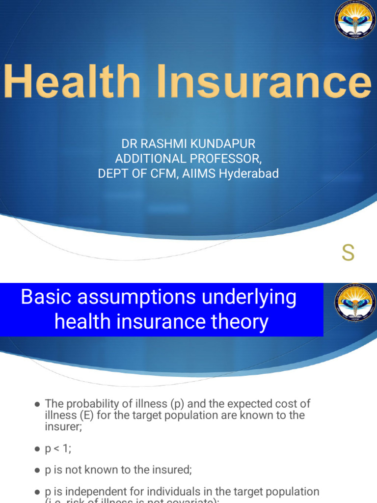Health Insurance | PDF