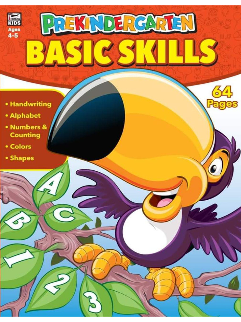 Pre Kindergarden Basic Skills | PDF