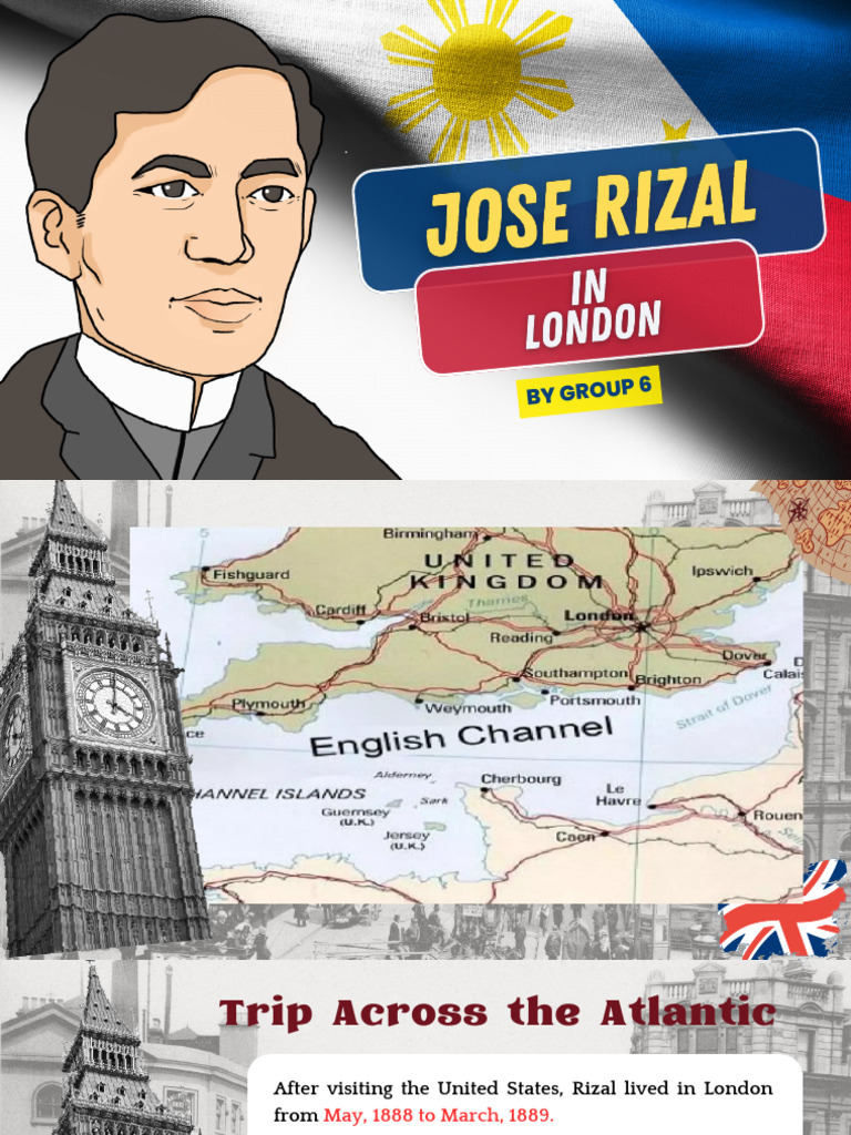 Rizal's London Journey and Achievements | PDF | Spanish East Indies ...