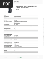RM35TF30 Relay User Manual PDF | PDF | Relay | Alternating Current