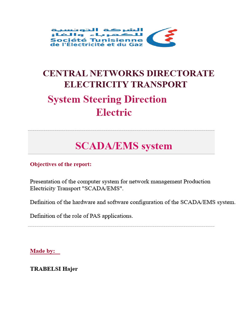 SCADA/EMS System Overview and Configuration | PDF | Scada | Computer ...