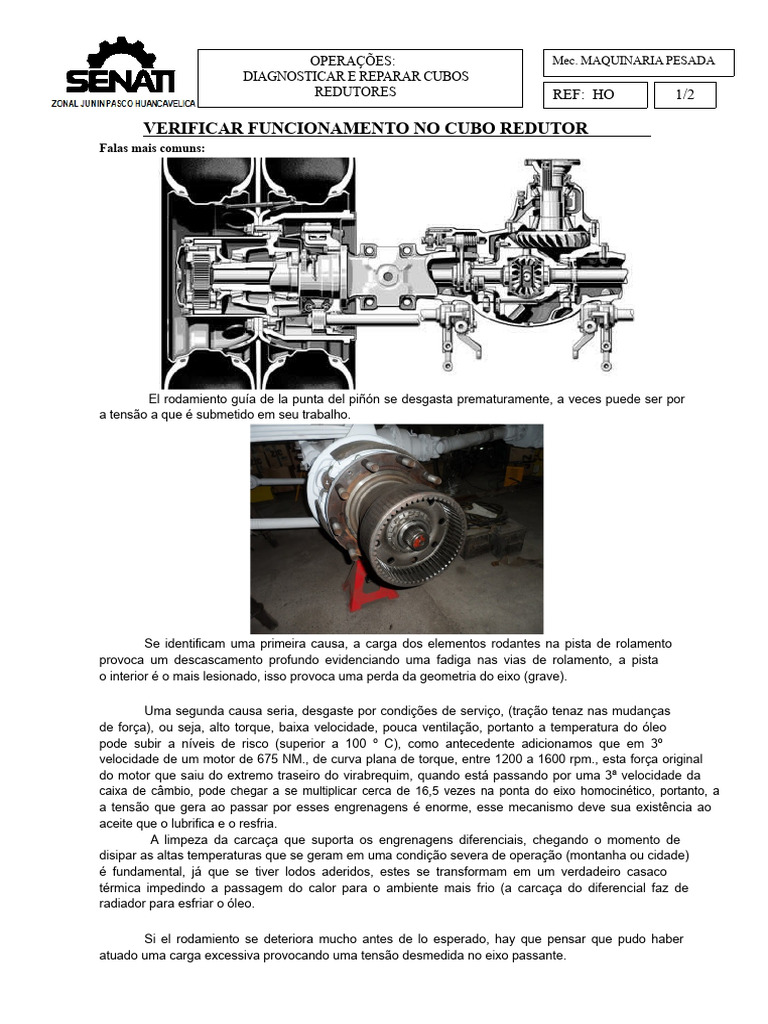 Verificar o Funcionamento No Cubo Redutor | PDF | Vestir-se | Umidade