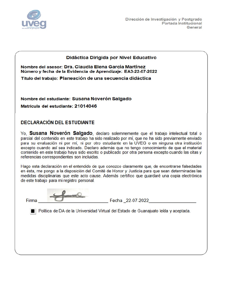 Noveron Susana Planificare | PDF