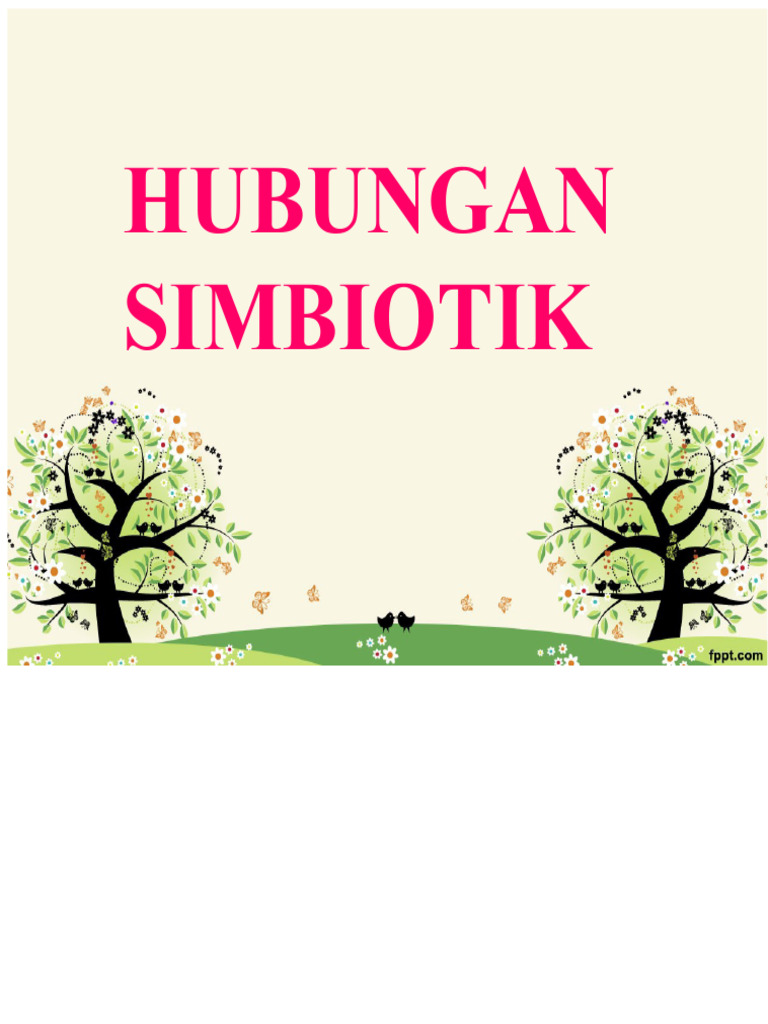 Jenis-Jenis Hubungan Simbiotik | PDF