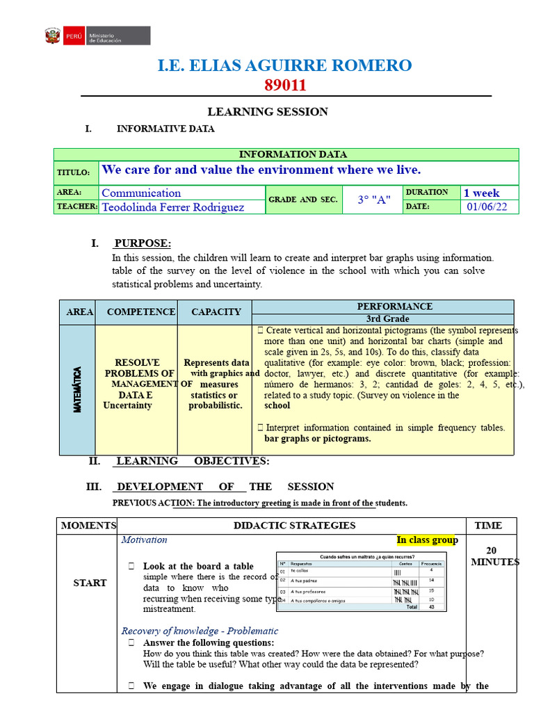 Create and Interpret Bar Graphs | PDF | Chart | Data