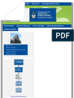 CONADIS. DISCAPACIDAD. INSTITUCIONAL:Estructura