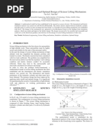 Hydraulic Scissor Lift Design Report | PDF | Piston | Machines
