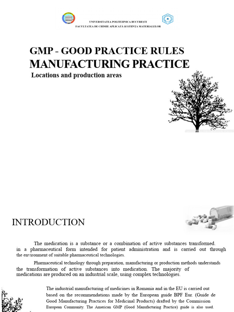 WHAT ARE THE GOOD MANUFACTURING PRACTICE GMP GUIDELINES visual data 6
