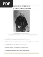 Demonic Hierarchy Explained | PDF | Demons | Satan
