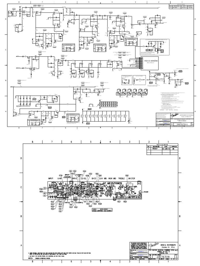 Schéma de service Rumble 40-500 V3 | PDF