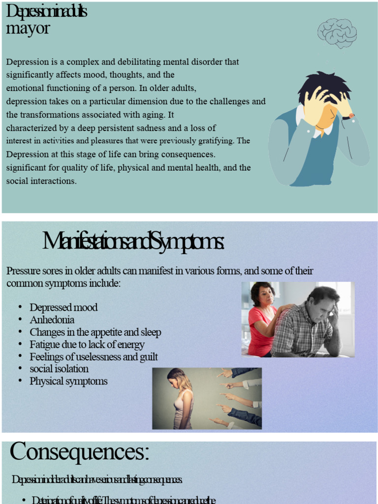 Managing Depression in Older Adults | PDF | Major Depressive Disorder ...