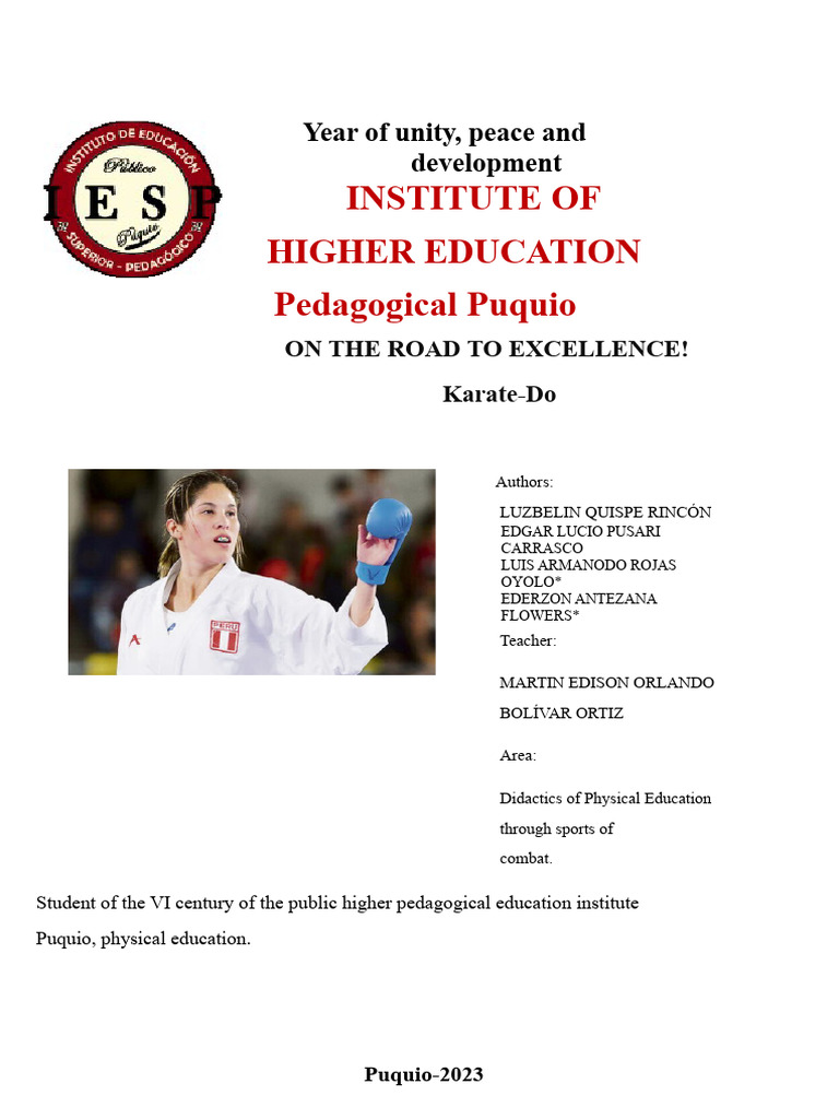 Karate Monograph | PDF | Karate | Shotokan