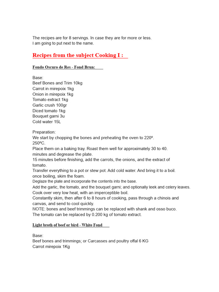 Comprehensive Cooking Recipes Guide | PDF | Cakes | Butter