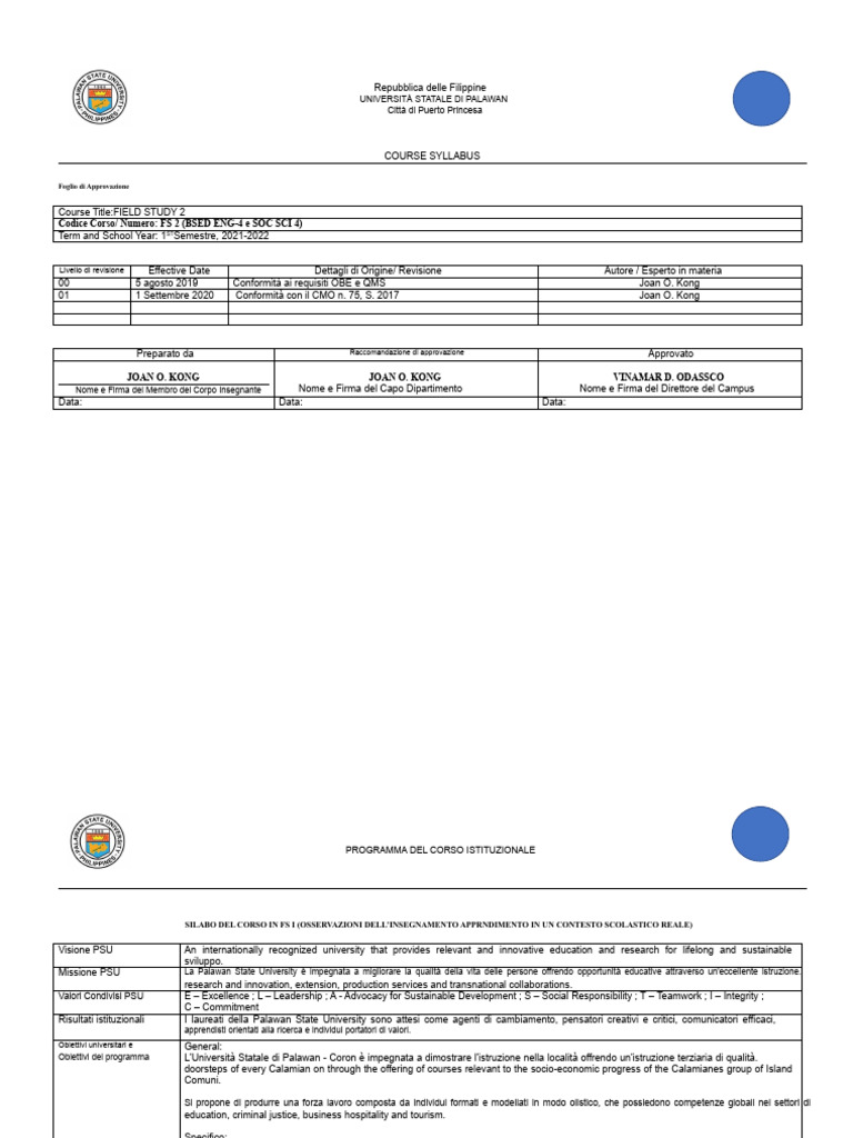 Programma in FS2 Eng-4 | PDF