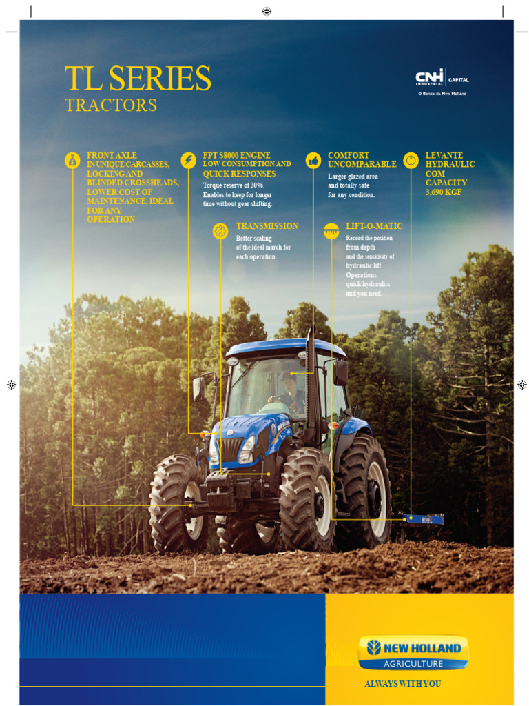 TL Series Tractors Specifications Overview | PDF | Machines | Motor Vehicle