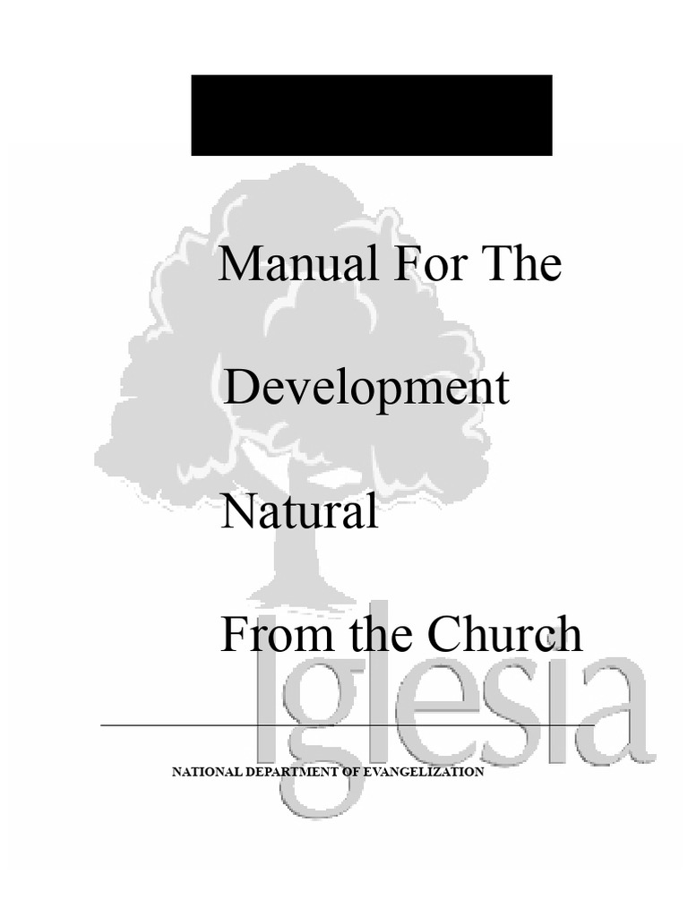 Manual For The Natural Development of The Church | PDF | Spiritual Gift