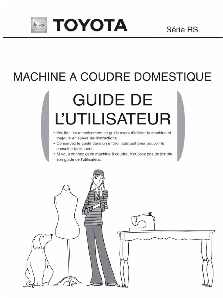 RS Series Sewing Machine Guide | PDF | Sewing Machine | Electrical ...
