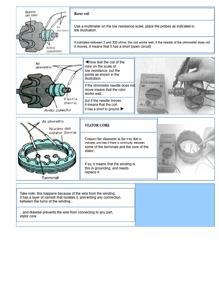 Alternator Tests PDF | PDF | Inductor | Electrical Equipment