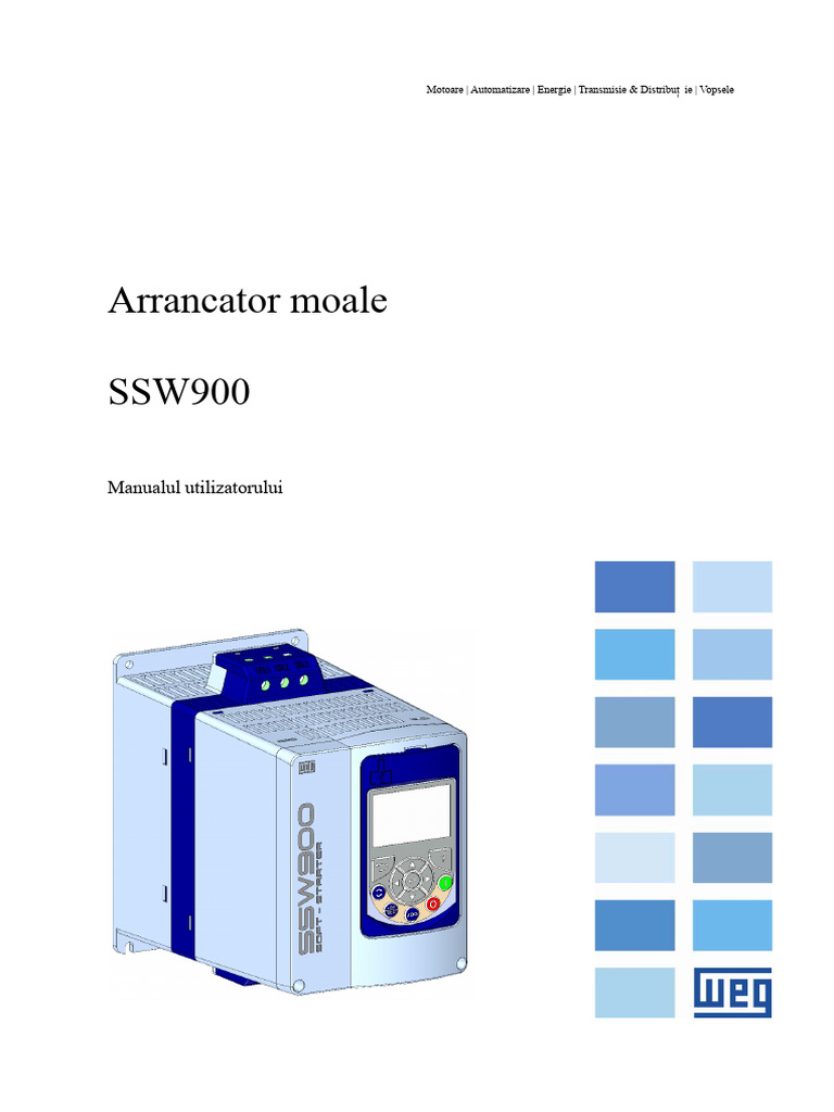 Manual de Utilizare SSW900 | PDF