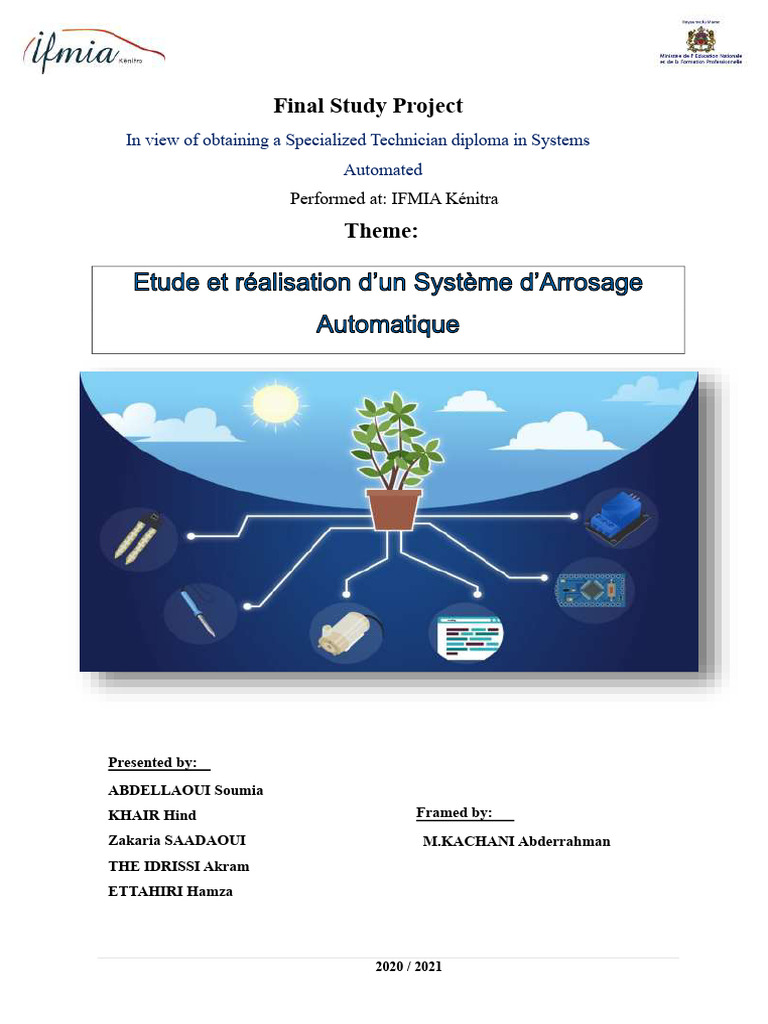 Automatic Irrigation System | PDF | Photovoltaic System | Arduino