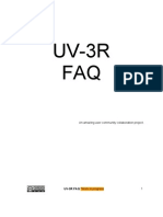 UV-3R FAQ: An Amazing User Community Collaboration Project