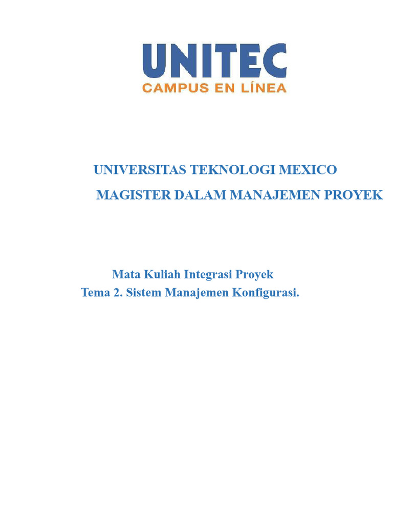 Tema 2 Sistem Manajemen Konfigurasi | PDF