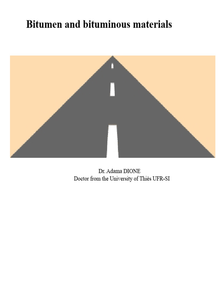 Understanding Bitumen and Its Applications | PDF | Materials Science ...