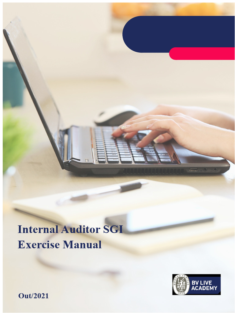 Internal Auditor Exercise Manual - SGI | PDF | Audit | Regulatory ...