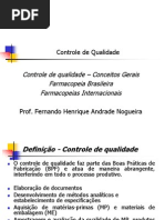 Conceitos Gerais Farmacopeia Brasileira