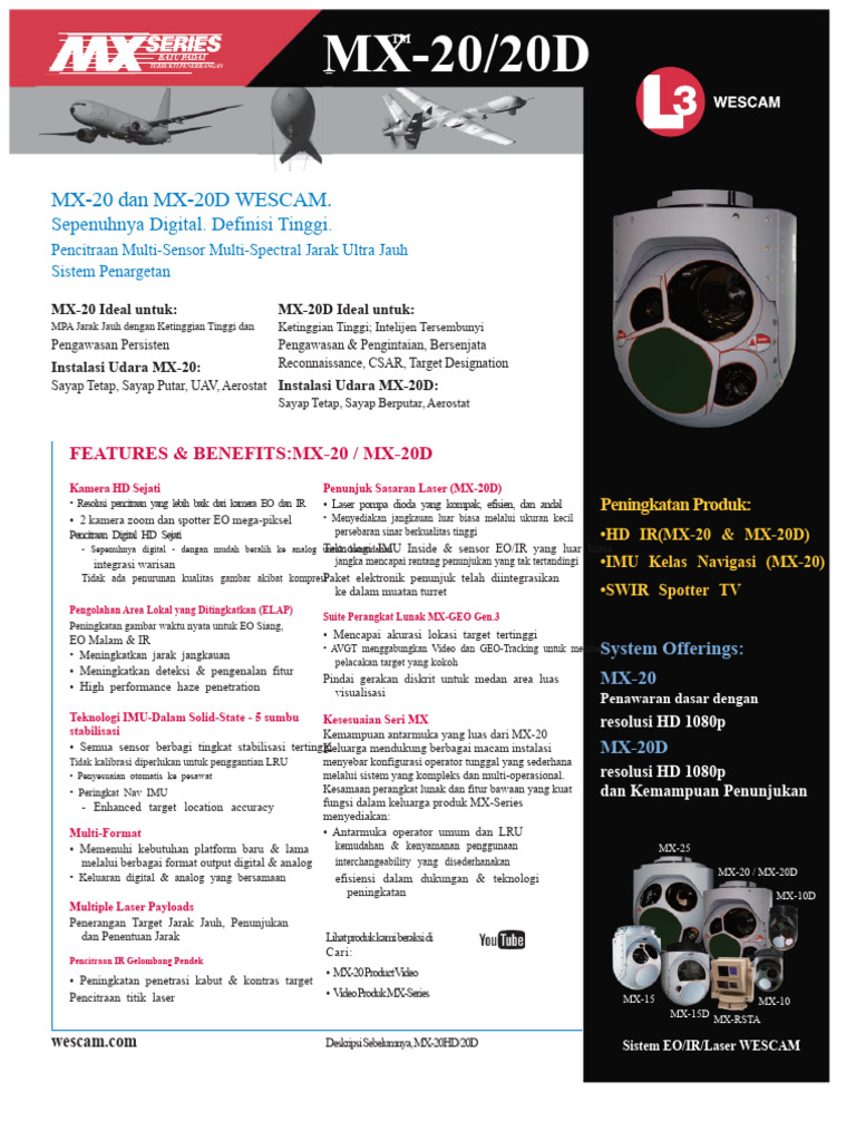 Datasheet - MX 20 20D | PDF