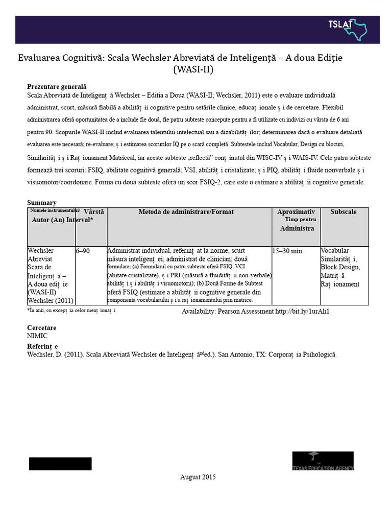 Wasi Ii TG PDF | PDF