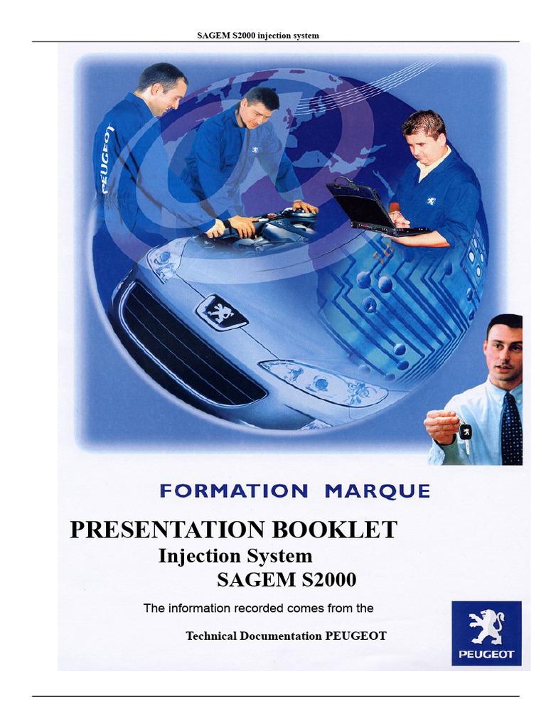 SAGEM S2000 Injection System Guide | PDF | Fuel Injection | Throttle