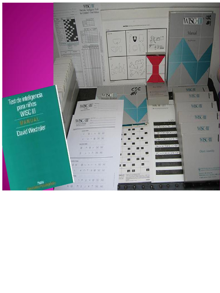 WISC III - Scoring and Analysis | PDF | Wechsler Adult Intelligence ...