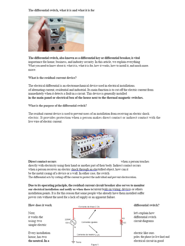 Understanding Differential Switches Explained | PDF | Dielectric | Switch