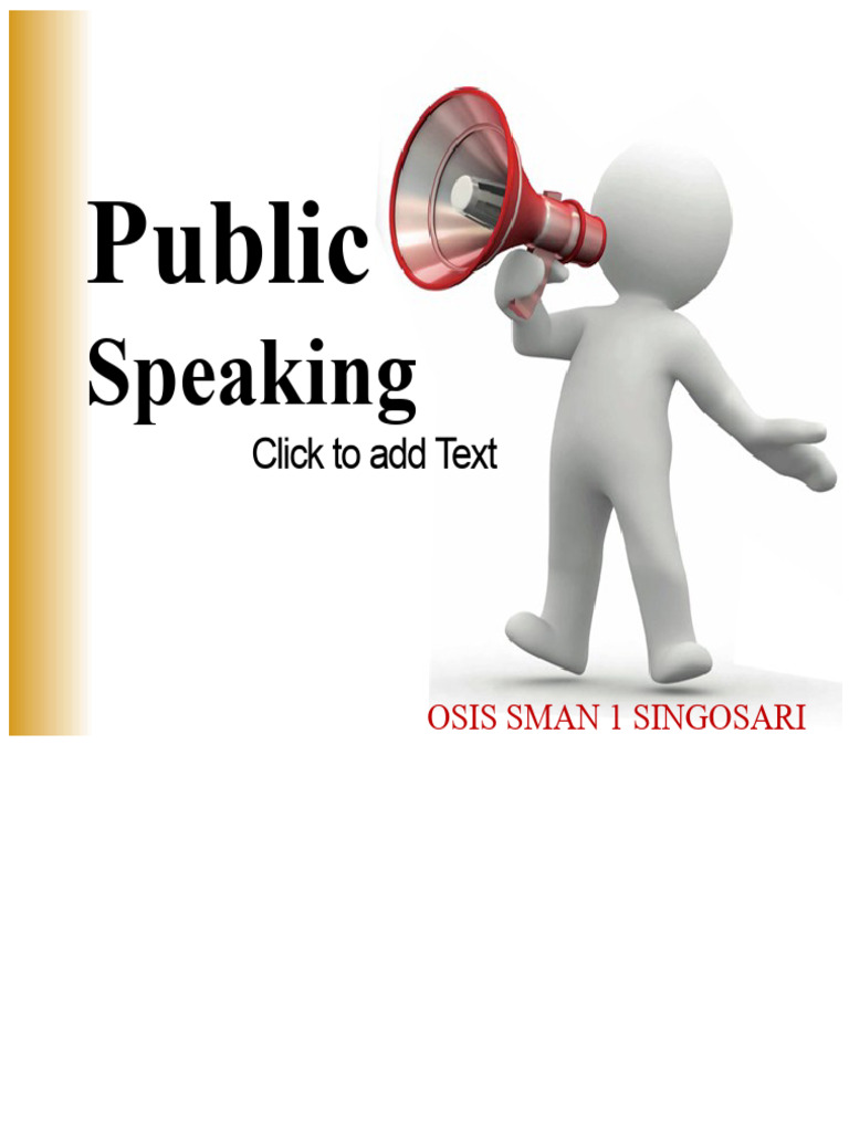 Mastering Public Speaking Skills | PDF | Communication | Public Speaking